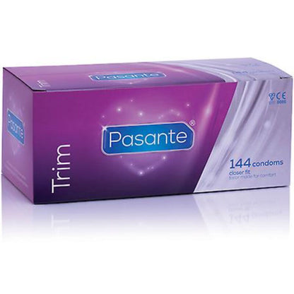 Pasante Condoms Trim Closer Fit Caja 144 Units | Niks.fi verkkokauppa