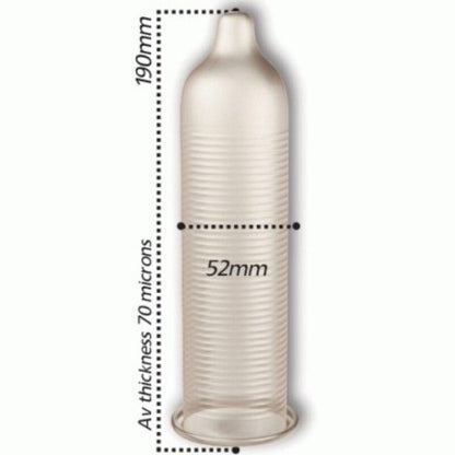 Pasante Condoms Cooling Effect Bag 144 Units | Niks.fi verkkokauppa