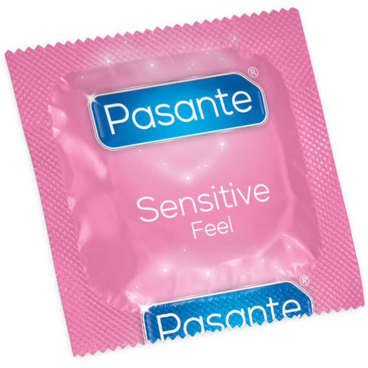 Pasante Condoms Sensitive Bag 144 Units | Niks.fi verkkokauppa