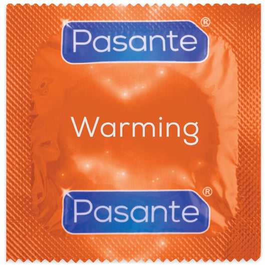 Pasante Condoms Warming Effect Bag 144 Units | Niks.fi verkkokauppa