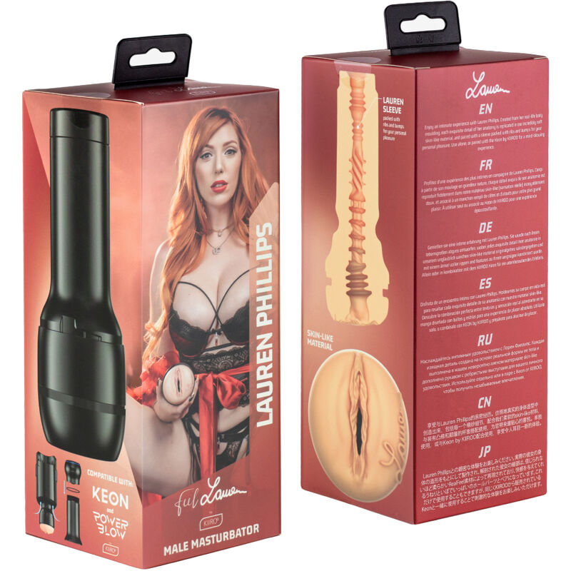 Kiiroo Feel Lauren Phillips Stars Collection Strokers Powerblow Compatible | Niks.fi verkkokauppa