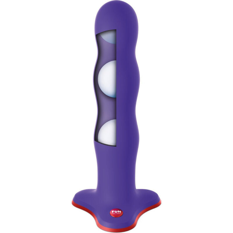 Fun Factory Bouncer Dildo Flashy Purple | Niks.fi verkkokauppa