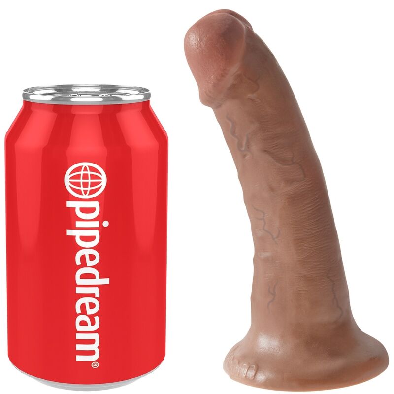 King Cock Realistic Penis 15 Cm Caramel | Niks.fi verkkokauppa