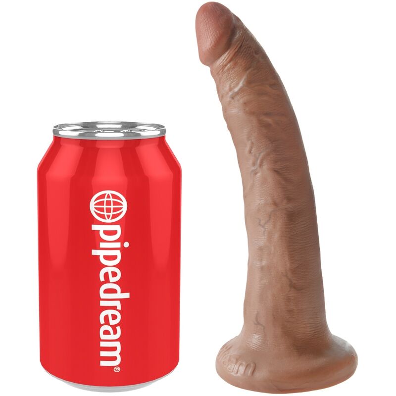 King Cock Realistic Penis 17.5 Cm Caramel | Niks.fi verkkokauppa