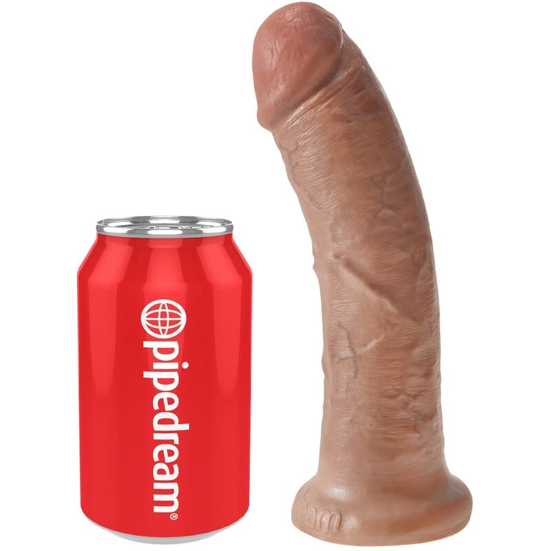 King Cock Realistic Penis 19.5 Cm Caramel | Niks.fi verkkokauppa