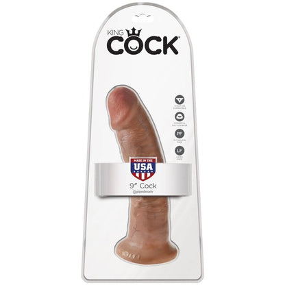 King Cock Realistic Penis 21.7 Cm Caramel | Niks.fi verkkokauppa