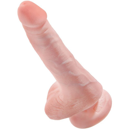 King Cock Realistic Penis With Balls 13.5 Cm Light | Niks.fi verkkokauppa