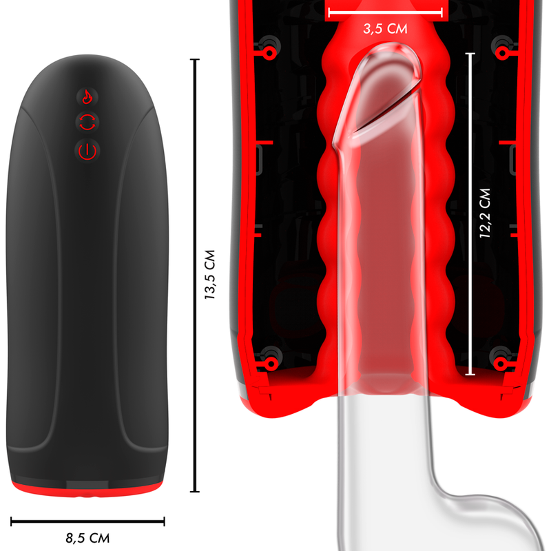 Jamyjob Swing-R Heating Effect, Swing Tech And Vibration Masturbator | Niks.fi verkkokauppa