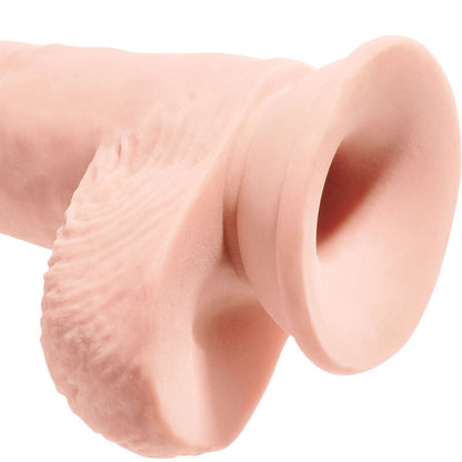King Cock Realistic Penis With Balls 19.4 Cm Light | Niks.fi verkkokauppa