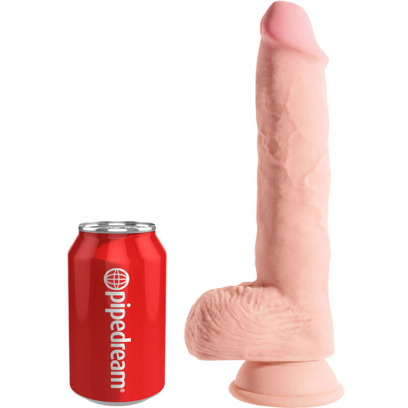 King Cock Realistic Penis With Balls 19.4 Cm Light | Niks.fi verkkokauppa