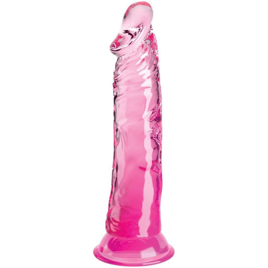 King Cock Clear Realistic Penis 19.7 Cm Pink | Niks.fi verkkokauppa