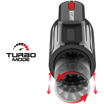 Jamyjob Vortex Thrusting And 360 Rotate Tech Turbo Mode Masturbator | Niks.fi verkkokauppa