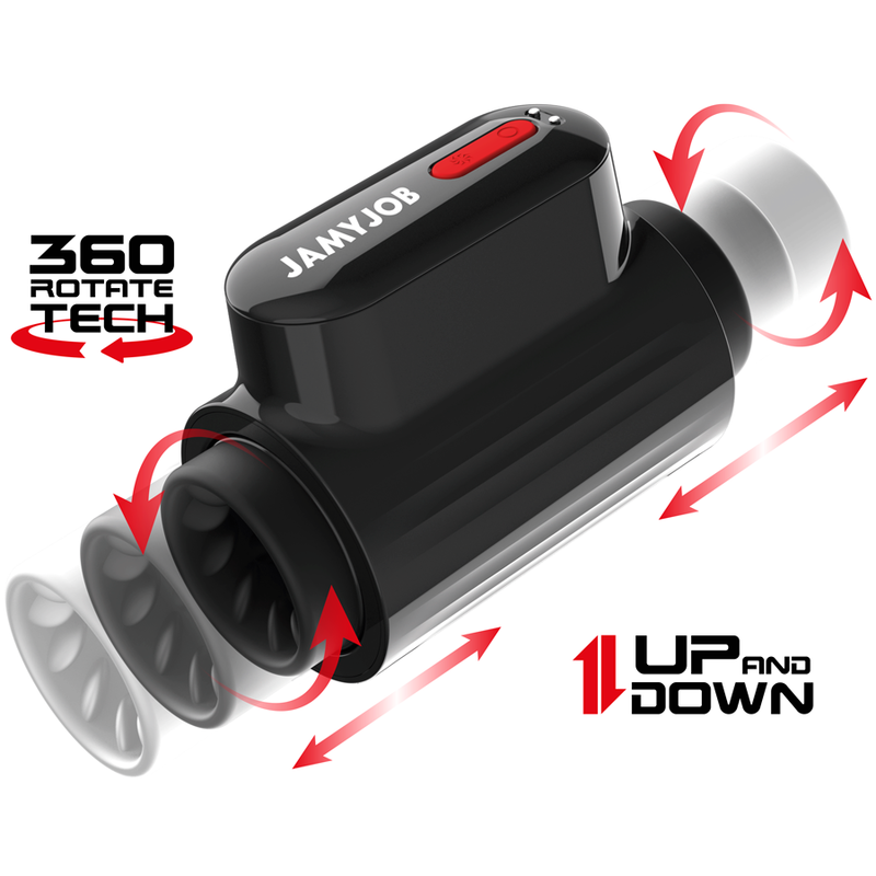 Jamyjob Vortex Thrusting And 360 Rotate Tech Turbo Mode Masturbator | Niks.fi verkkokauppa