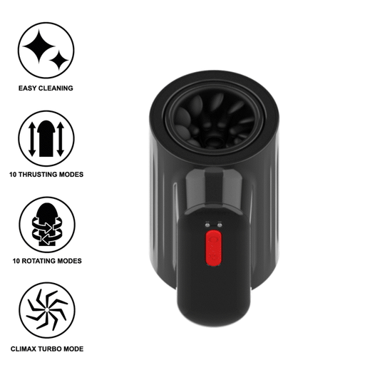 Jamyjob Vortex Thrusting And 360 Rotate Tech Turbo Mode Masturbator | Niks.fi verkkokauppa