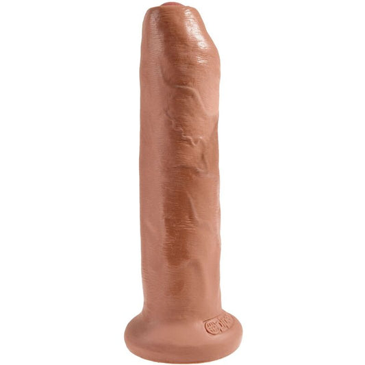 King Cock Uncut Realistic Penis 17.8 Cm Caramel | Niks.fi verkkokauppa