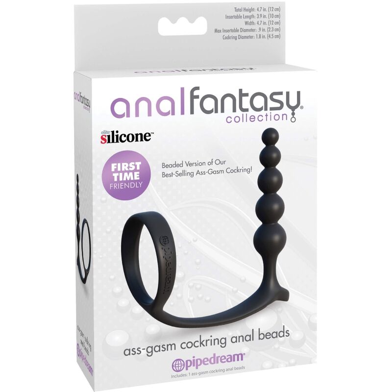 Anal Fantasy Elite Collection Anal Balls Ass-Gasm Cockring | Niks.fi verkkokauppa