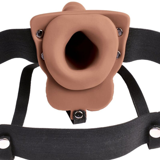 Fetish Fantasy Series Adjustable Harness Realistic Penis With Rechargeable Testicles And Vibrator 15 Cm | Niks.fi verkkokauppa