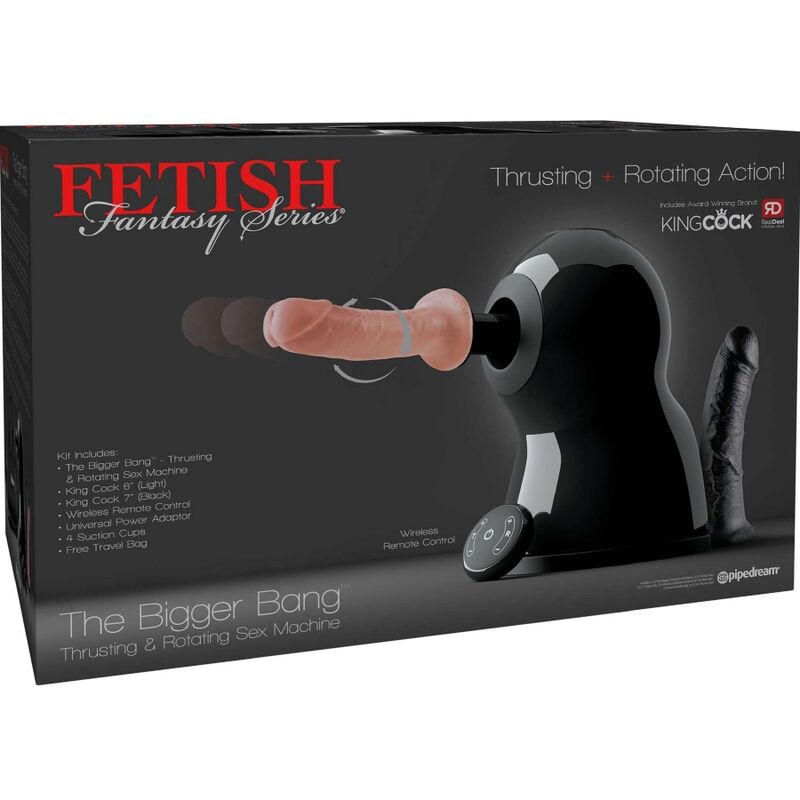 Fetish Fantasy Series Sex Machine Bigger Bang Rotation And Push | Niks.fi verkkokauppa