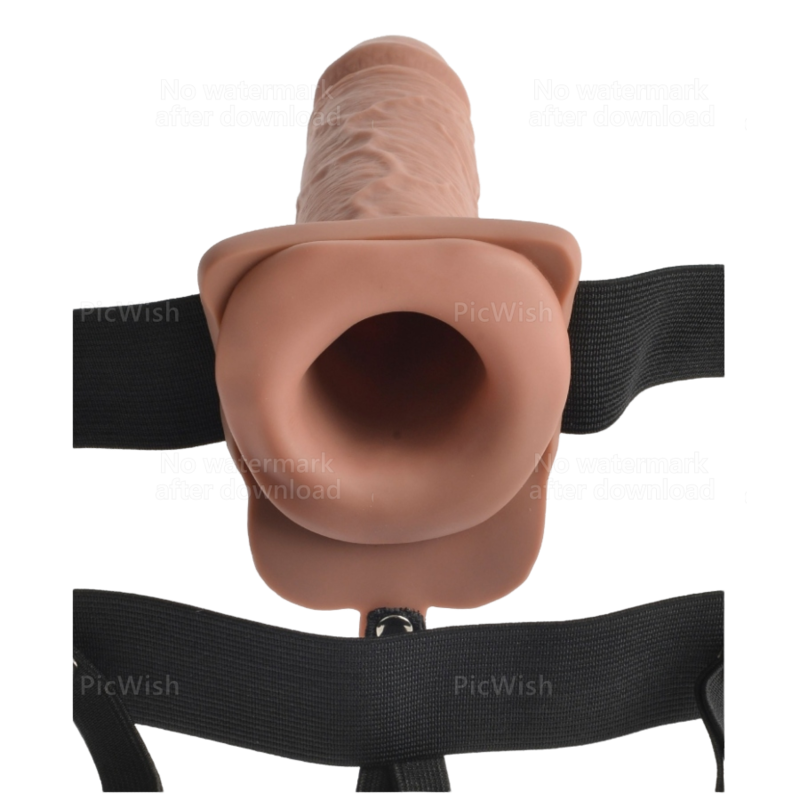 Fetish Fantasy Series Adjustable Harness Realistic Penis With Balls Rechargeable And Vibrator 17.8 Cm | Niks.fi verkkokauppa