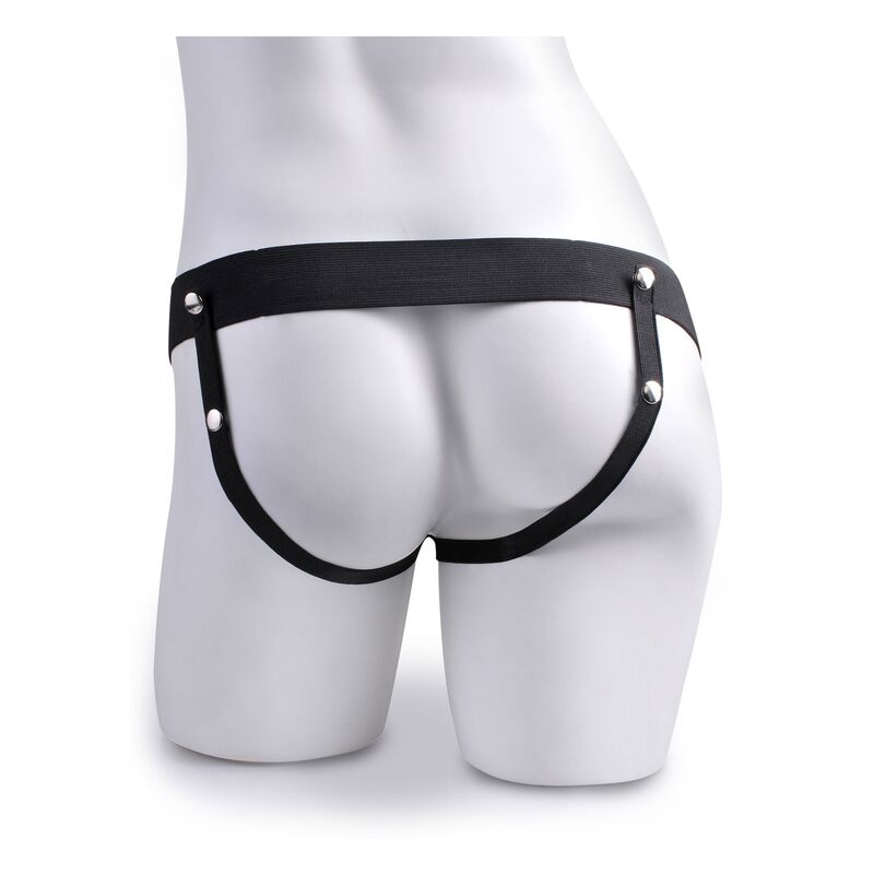 Fetish Fantasy Series Adjustable Harness Realistic Penis With Balls Squirting 19 Cm | Niks.fi verkkokauppa