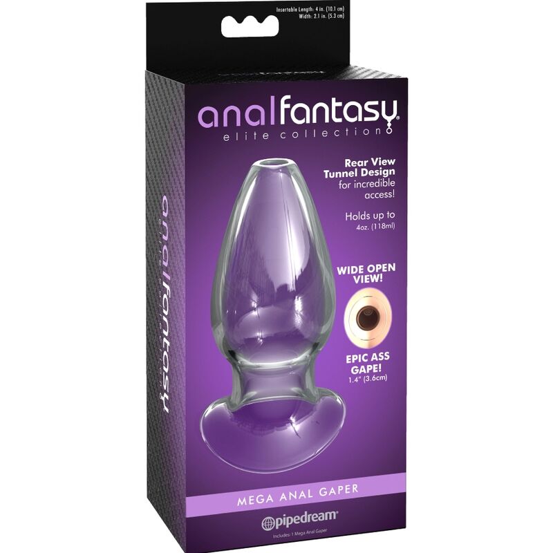 Anal Fantasy Elite Collection Anal Gaper Crystal Dilator Size L | Niks.fi verkkokauppa
