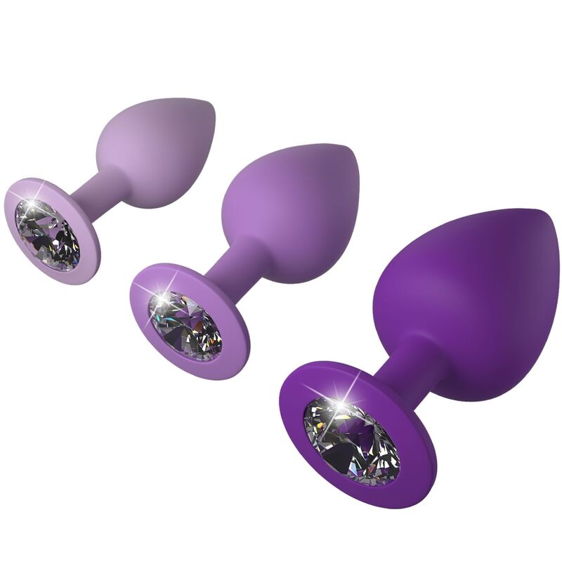 Fantasy For Her Violet Anal Plug Set | Niks.fi verkkokauppa