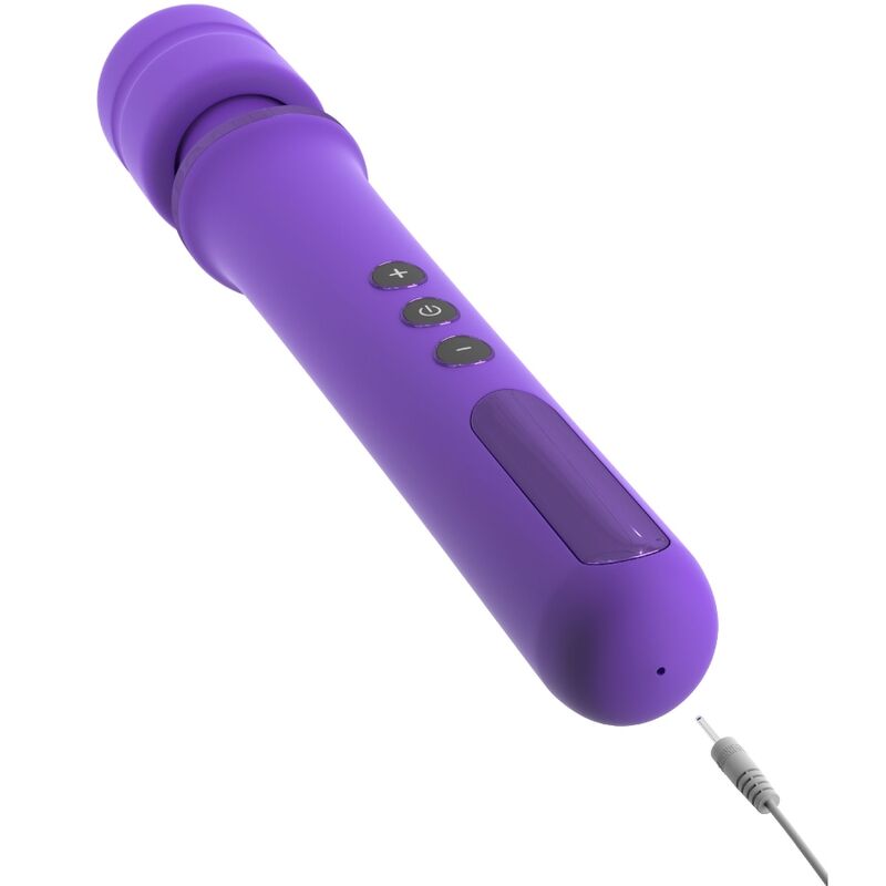 Fantasy For Her Massager Wand For Her Rechargeable & Vibrator 50 Levels Violet | Niks.fi verkkokauppa