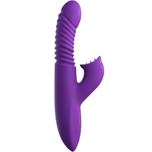 Fantasy For Her Clitoris Stimulator With Heat Oscillation And Vibration Function Violet | Niks.fi verkkokauppa