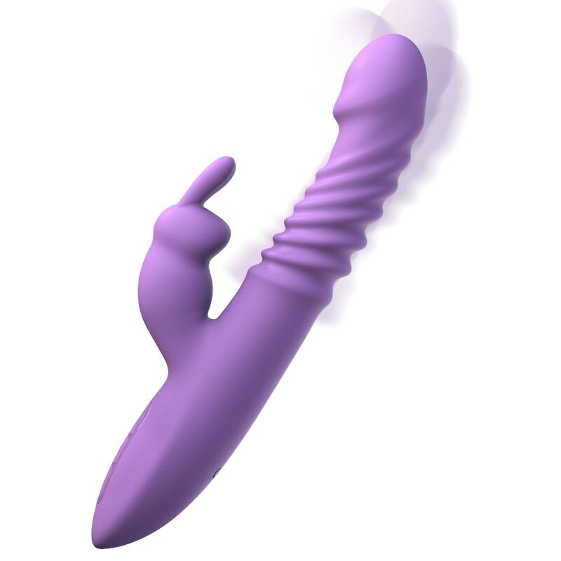 Fantasy For Her Rabbit Clitoris Stimulator With Heat Oscillation And Vibration Function Violet | Niks.fi verkkokauppa
