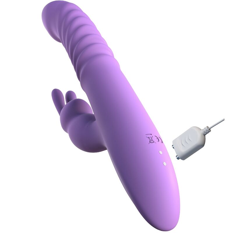 Fantasy For Her Rabbit Clitoris Stimulator With Heat Oscillation And Vibration Function Violet | Niks.fi verkkokauppa