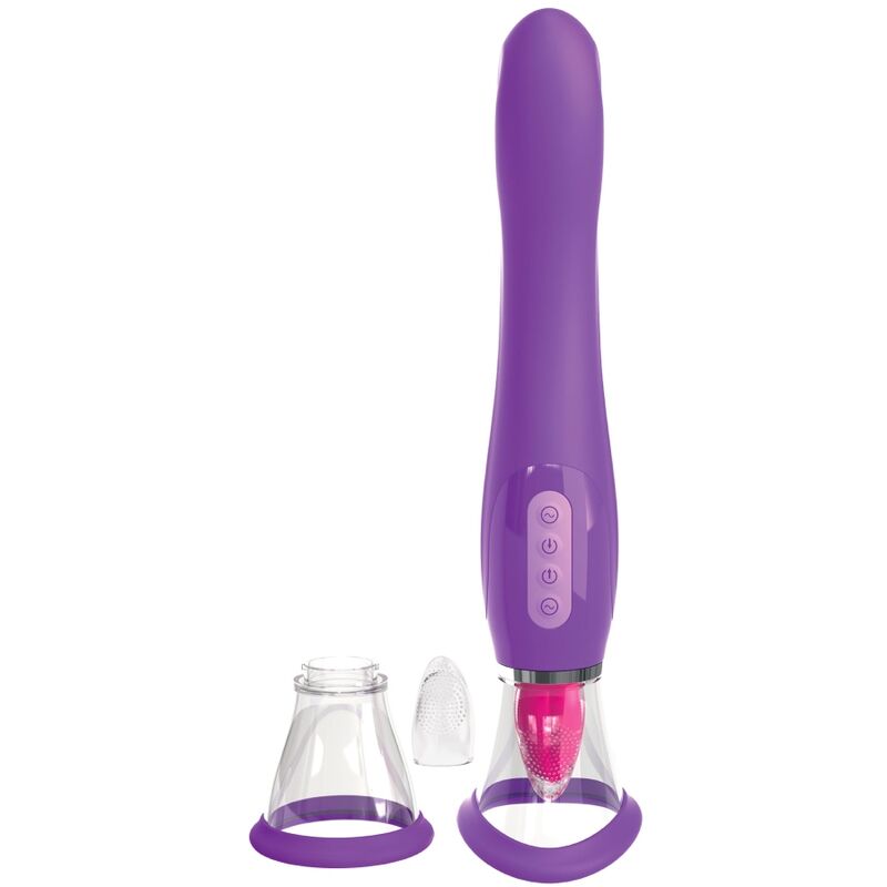 Fantasy For Her Clitoris Sucker Stimulating Tongue Violet | Niks.fi verkkokauppa