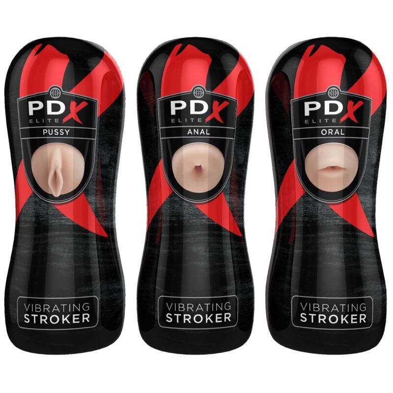 Pdx Elite Stroker Set 12 Units: 6X Vagina, 3X Ano, 3X Mouth | Niks.fi verkkokauppa