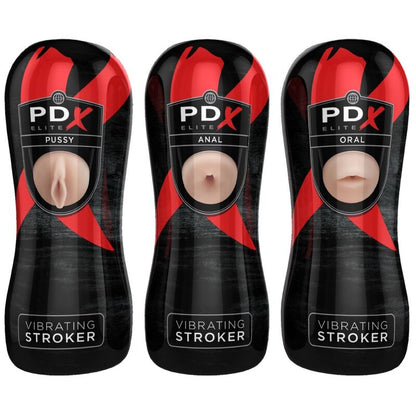 Pdx Elite Stroker Set 12 Units: 6X Vagina, 3X Ano, 3X Mouth | Niks.fi verkkokauppa