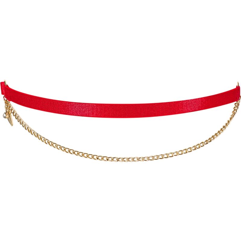 Obsessive Ingridia Garter Red One Size | Niks.fi verkkokauppa