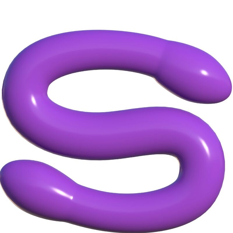 Classix Flexible Double Dildo 43.7 Cm Purple | Niks.fi verkkokauppa