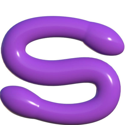 Classix Flexible Double Dildo 43.7 Cm Purple | Niks.fi verkkokauppa