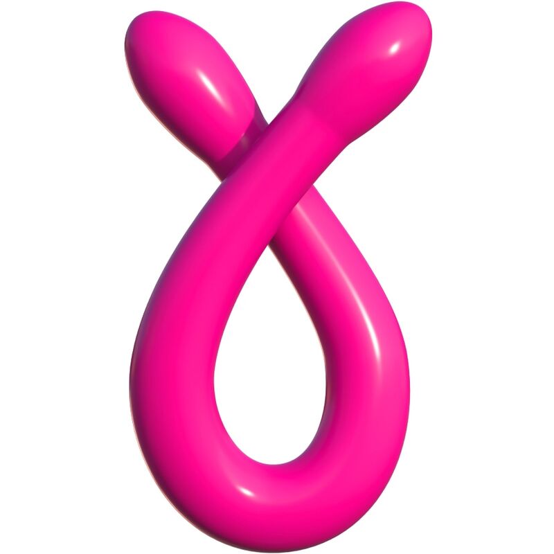 Classix Flexible Double Dildo 43.7 Cm Pink | Niks.fi verkkokauppa