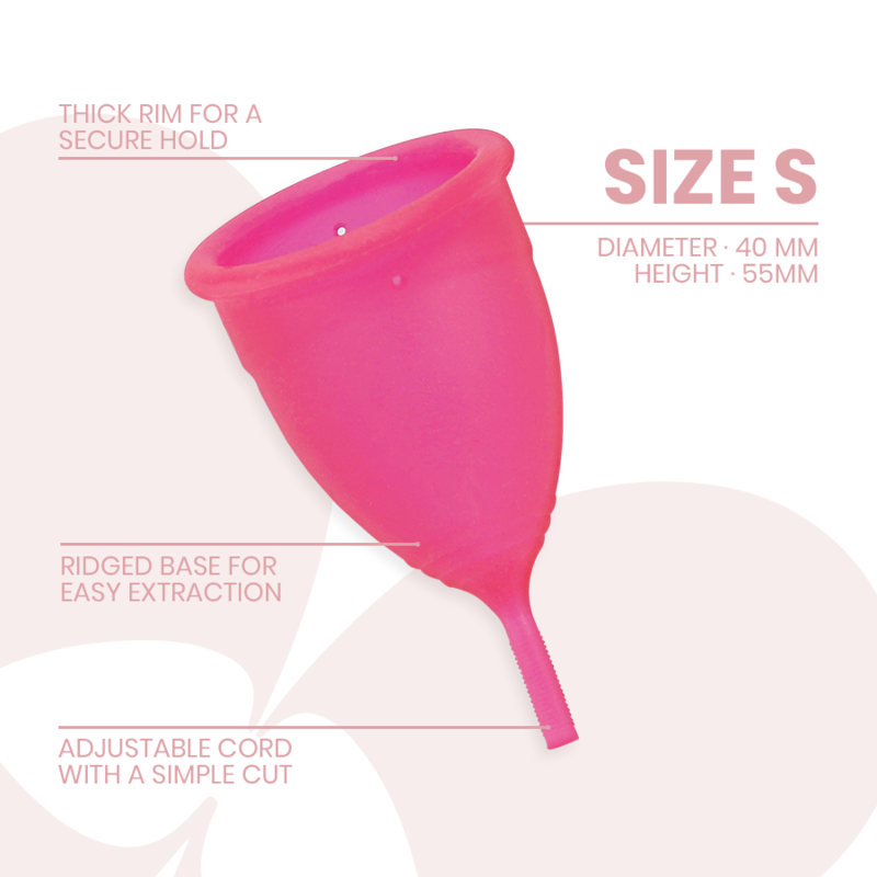 Intimichic Menstrual Cup Medical Grade Silicone Size S | Niks.fi verkkokauppa