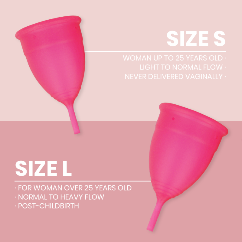 Intimichic Menstrual Cup Medical Grade Silicone Size S | Niks.fi verkkokauppa