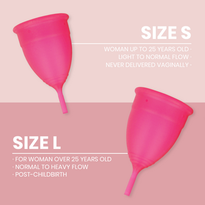 Intimichic Menstrual Cup Medical Grade Silicone Size S | Niks.fi verkkokauppa