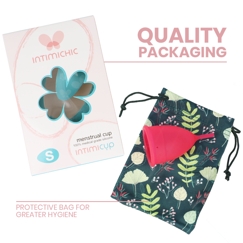 Intimichic Menstrual Cup Medical Grade Silicone Size S | Niks.fi verkkokauppa