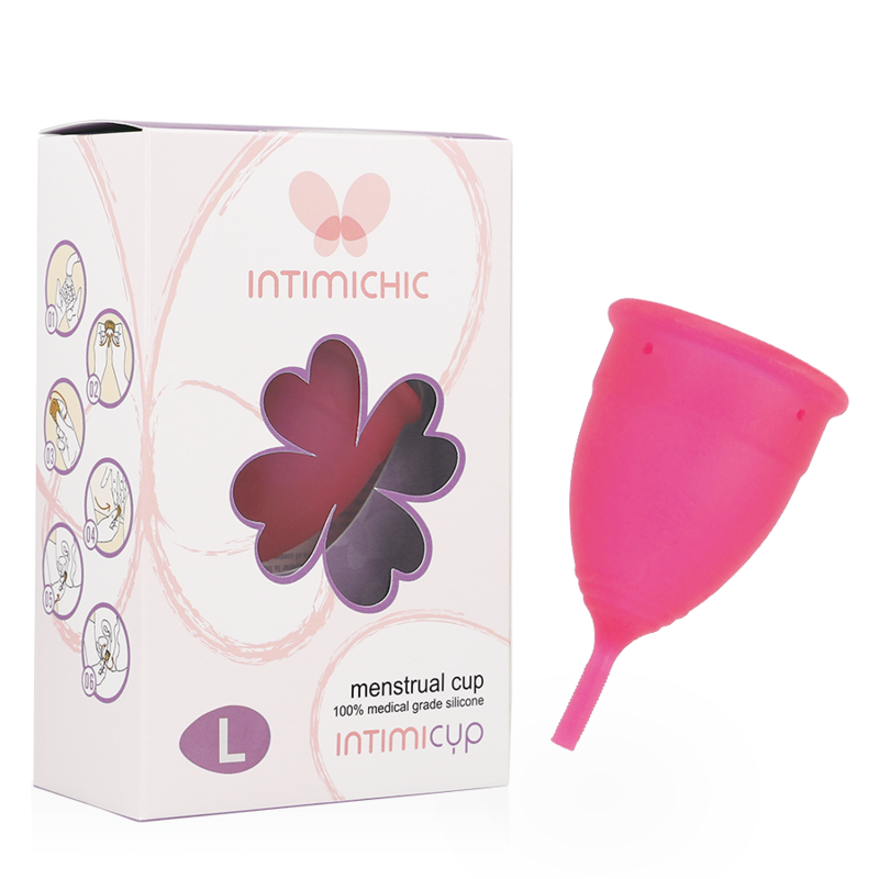 Intimichic Menstrual Cup Medical Grade Silicone Size L | Niks.fi verkkokauppa