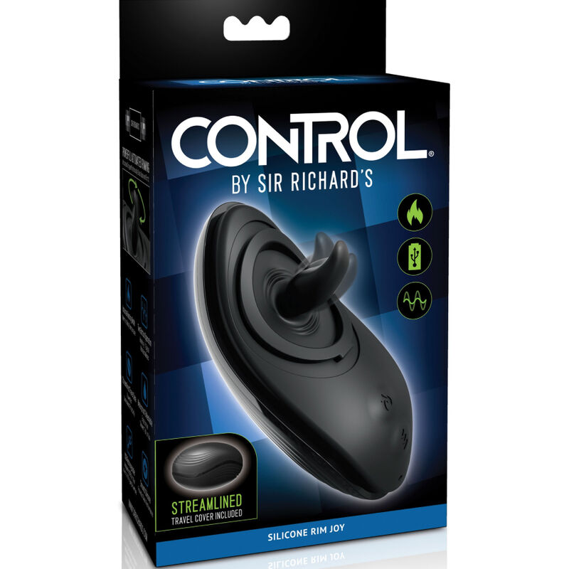 Sir Richards Anal Stimulator Rim Joy Vibrator & Silicone Black | Niks.fi verkkokauppa