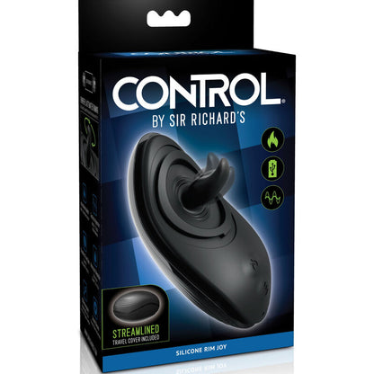 Sir Richards Anal Stimulator Rim Joy Vibrator & Silicone Black | Niks.fi verkkokauppa