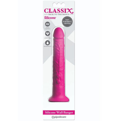 Classix Wall Banger Dildo Silicone 15 Cm Pink | Niks.fi verkkokauppa