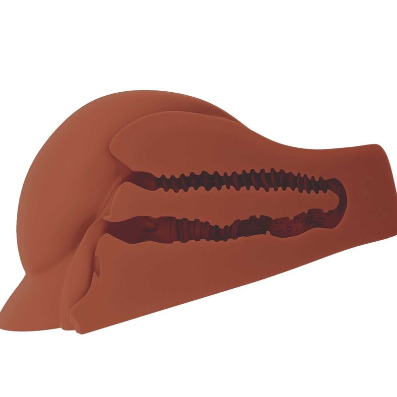 Pdx Plus Perfect Ass Xl Double Entry Brown Masturbator | Niks.fi verkkokauppa
