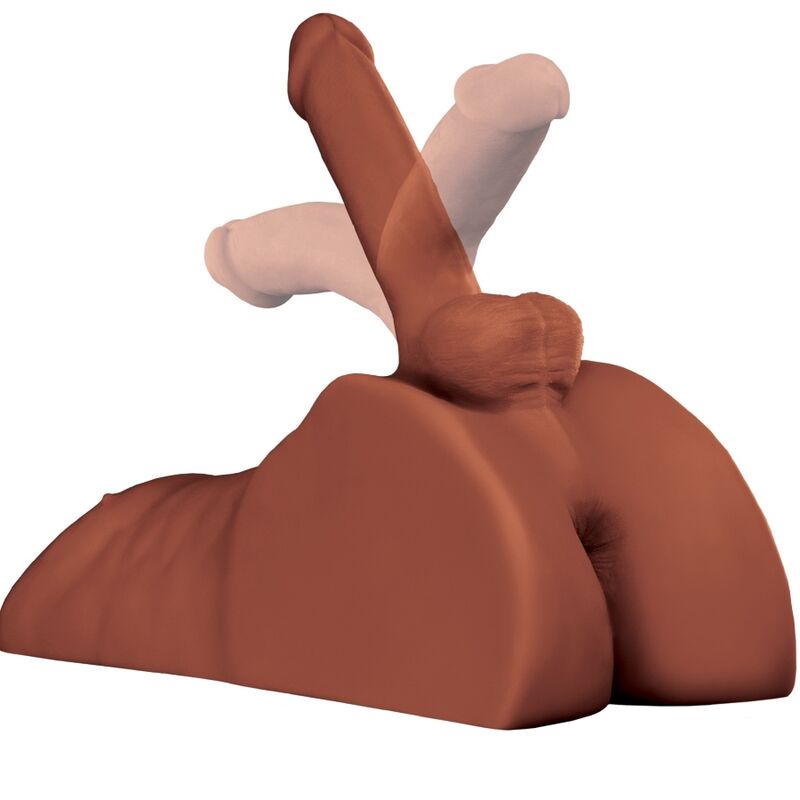 Pdx Plus Perfect Ride Masturbator Penis And Anus Brown | Niks.fi verkkokauppa