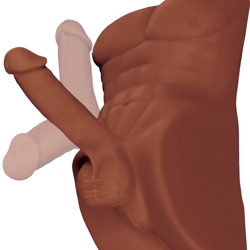 Pdx Plus Perfect Ride Masturbator Penis And Anus Brown | Niks.fi verkkokauppa