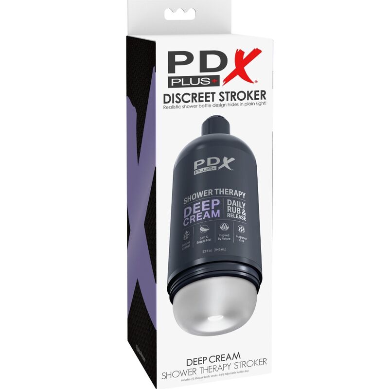Pdx Plus Stroker Masturbator Discreet Deep Cream Shampoo Bottle Design | Niks.fi verkkokauppa