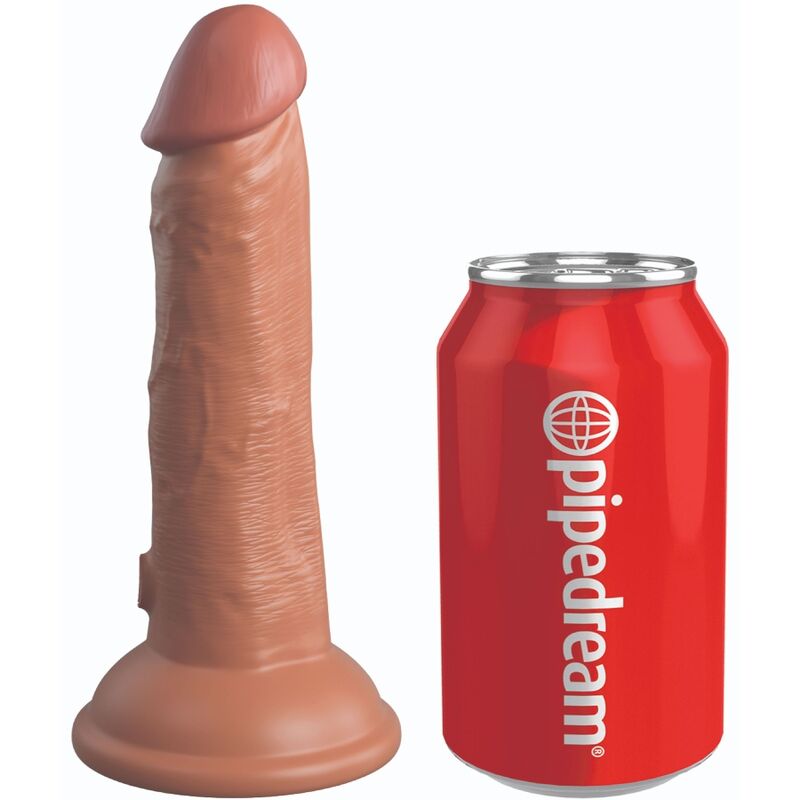 King Cock Elite Realistic Silicone Dildo 15.2 Cm Caramel | Niks.fi verkkokauppa